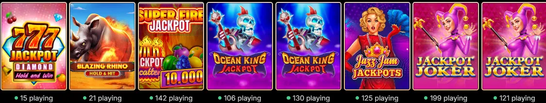 spartaza casino jackpots games